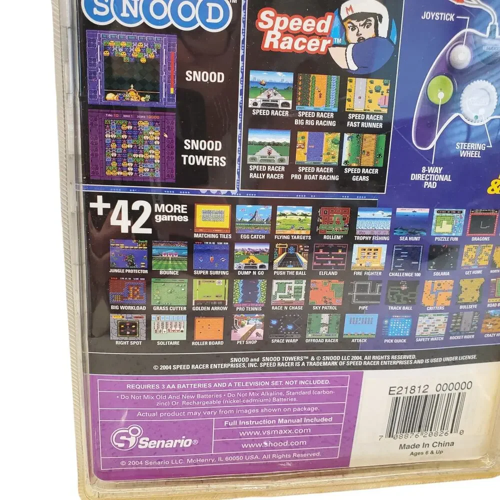 VS Maxx Video Extreme 50 in 1 plug and play TV video game system NEW OS